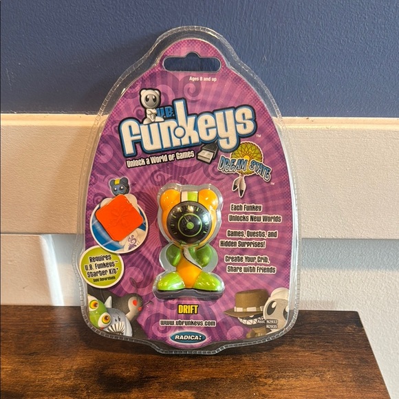 U.B. Funkeys Other - U.B. Funkeys Drift Kids Toy - green yellow and black